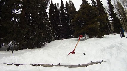 Snowboarding Backflip Scorpion Fail