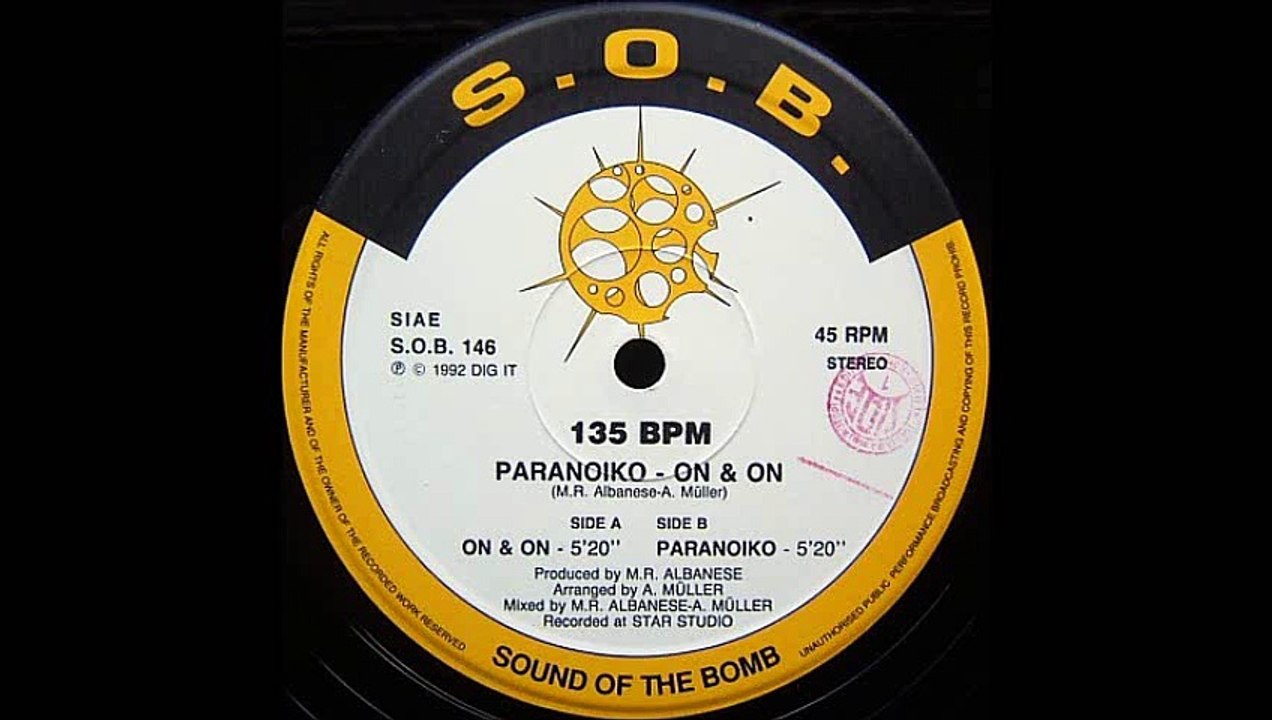 135 Bpm - Paranoiko (B)