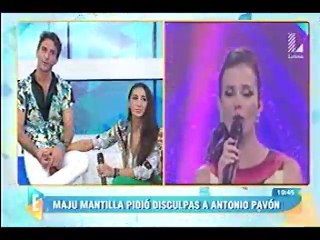 Antonio Pavón halaga a Maju Mantilla y acepta disculpa de Al Aire