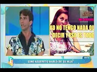 Antonio Pavón defiende a Gino Assereto de demanda por alimentos