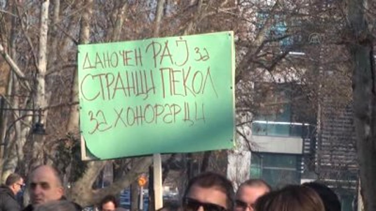 Makedonya'daki Protestolar