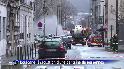 Camion chimique: évacuation à Boulogne-Billancourt