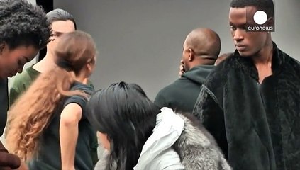 Kanye West presenta su nueva colección de calzado para Adidas