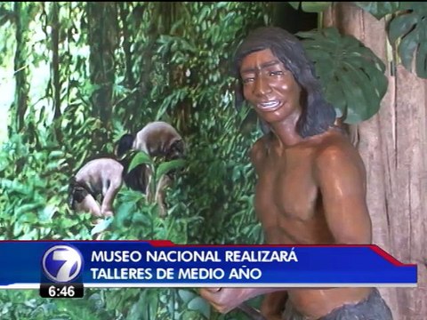 Museo Nacional ofrece talleres para disfrutar en vacaciones de medio año