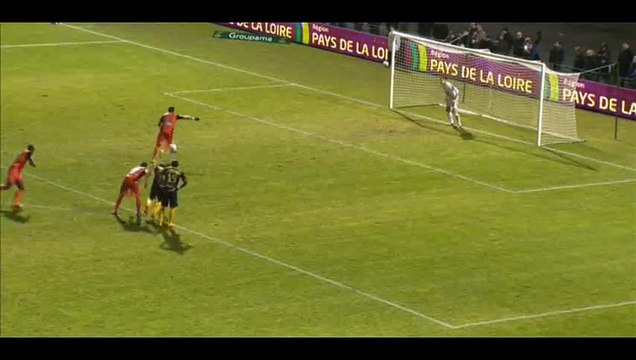 Goal Alla (Pénalty) - Laval 1-1 Orleans - 13-02-2015