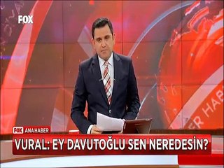 MHP'li Oktay Vural Başbakana 'Eyy Davutoğlu sen neredesin' diye seslendi