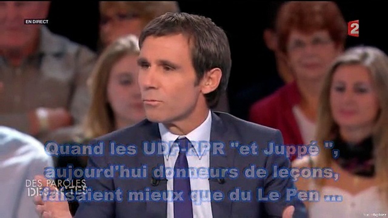Quand les UDF - RPR et Juppé, aujourd'hui donneurs de leçons, faisaient mieux que du Le Pen - Mars 1990