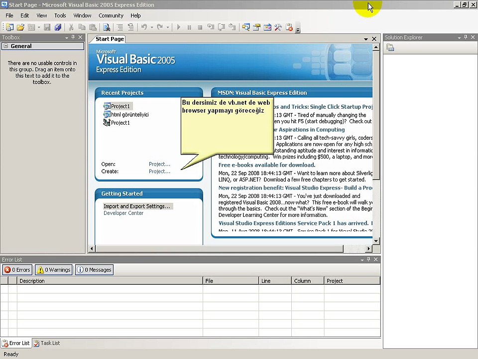 My Web Browser with VB.Net