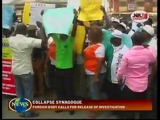 Human Rights Group Demands Answers about SCOAN Building Collapse