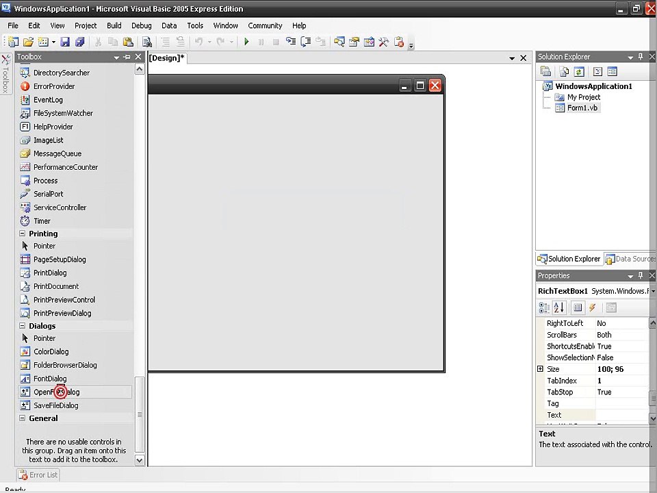 Richtextbox Save And Load with VB.Net
