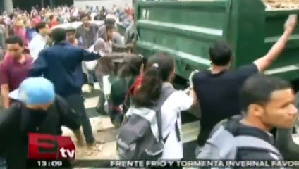 Así fue como un medio internacional transmitió la manifestación en Chacao este 12F