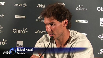 Nadal surpreso com superfície dura para os Jogos-2016