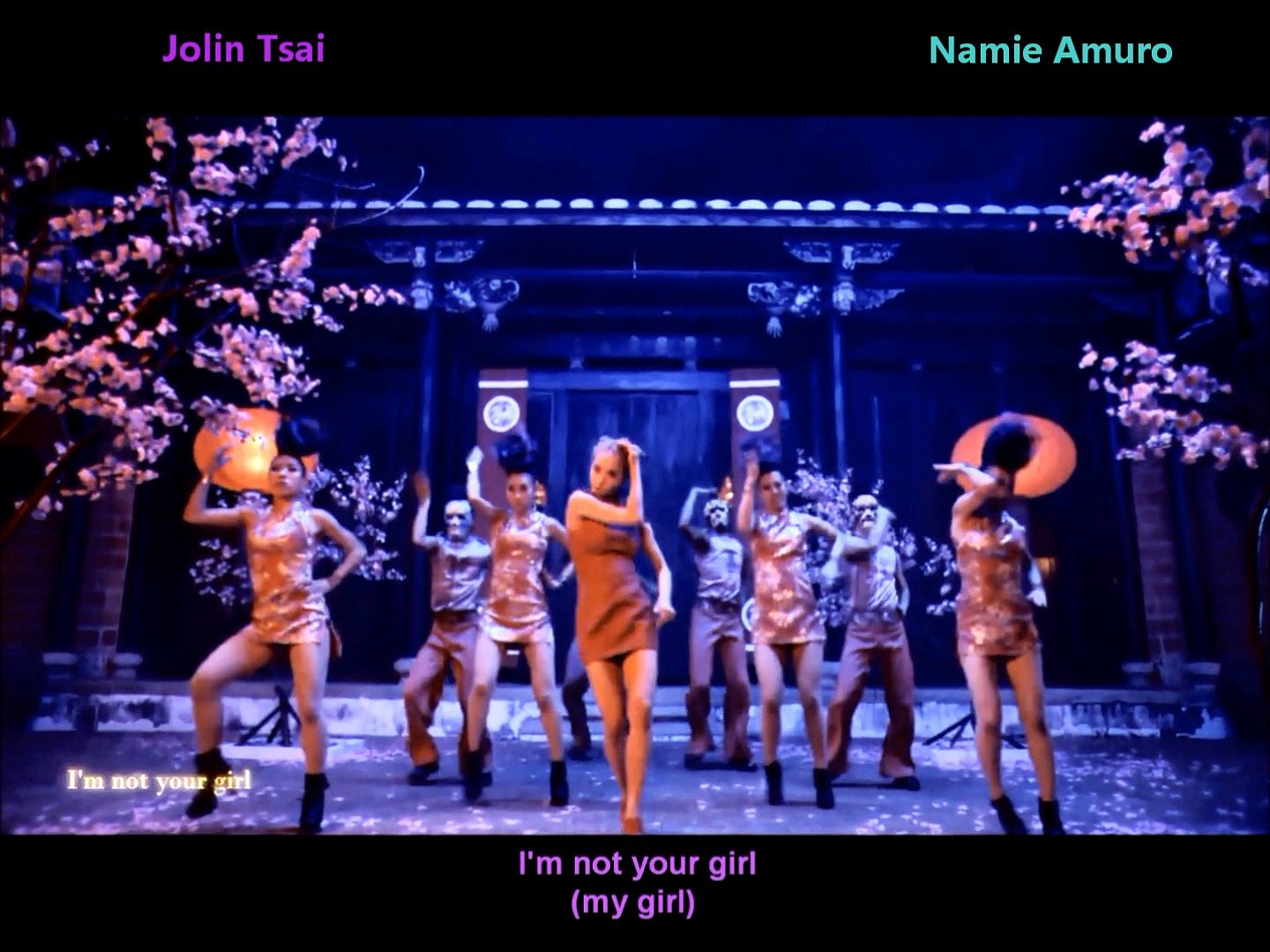 蔡依林 Jolin Tsai 安室奈美惠 Namie Amuro I M Not Yours Mv 歌词分配 Lyrics Distribution Video Dailymotion