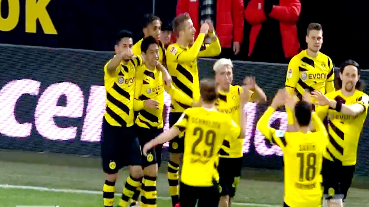 Borussia Dortmund vs Mainz 4-2 2015 ~ Match Review 13-02-2015 ( Bundesliga ) HD 720p