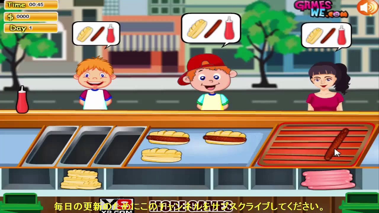 Cooking Game - Super Burger Shop game for kids