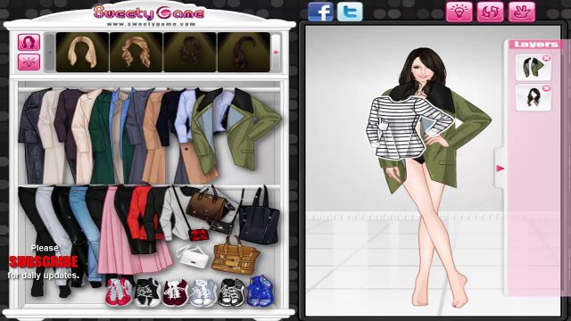 Dress Up Games - Coats and Sneakers Dress Up Game