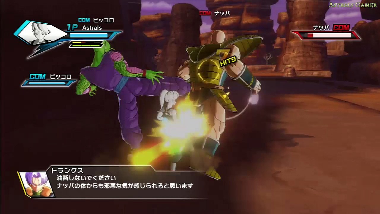 Dragon Ball Xenoverse - Let's Play #7 : Goku, Astrals Vs Nappa & Vegeta (Saga Saiyan) | JAP