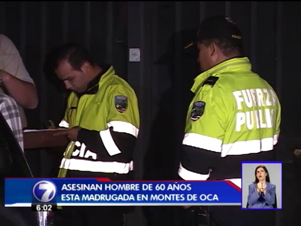 Asesinan hombre de sesenta años dentro de su casa en Montes de Oca