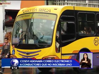 Solo 200 mil conductores inscribieron correo para notificaciones de COSEVI