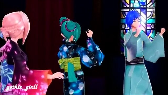 Acute - Kagamine Rin and Len Hatsune Miku, Shion Kaito and Megurine Luka (remake)