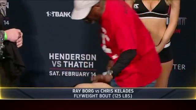 UFC Fight Night 60 weigh-in highlights