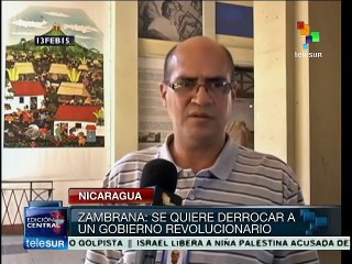 Nicaragua: figuras de la política y la cultura apoyan a Venezuela