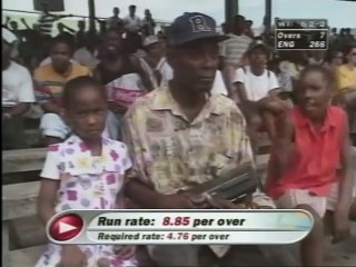 Brian Lara brilliant 24, Dean Headley gets his man