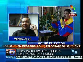 Hay participación directa de EE.UU. en plan golpista: dip. venezolano