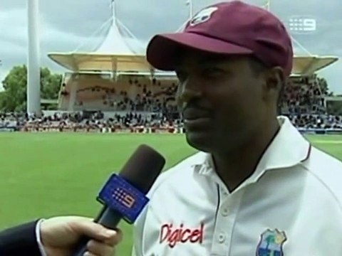 Brian Lara interview, after he became the highest run scorer in test cricket