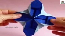 Origami Flower : cara membuat bunga dari kertas lipat origami #16
