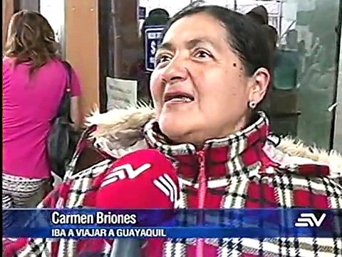 Quitumbe: Agotados los boletos para viajar a Guayaquil, Cuenca, Manta, Ambato, Guaranda y Loja