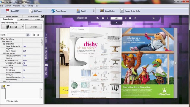 AnyFlip free online publishing platform creates an easy-to-find page flip magazine