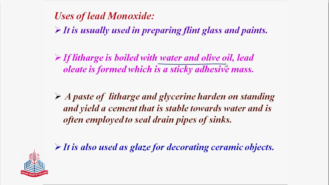 Lead Compounds & their Uses