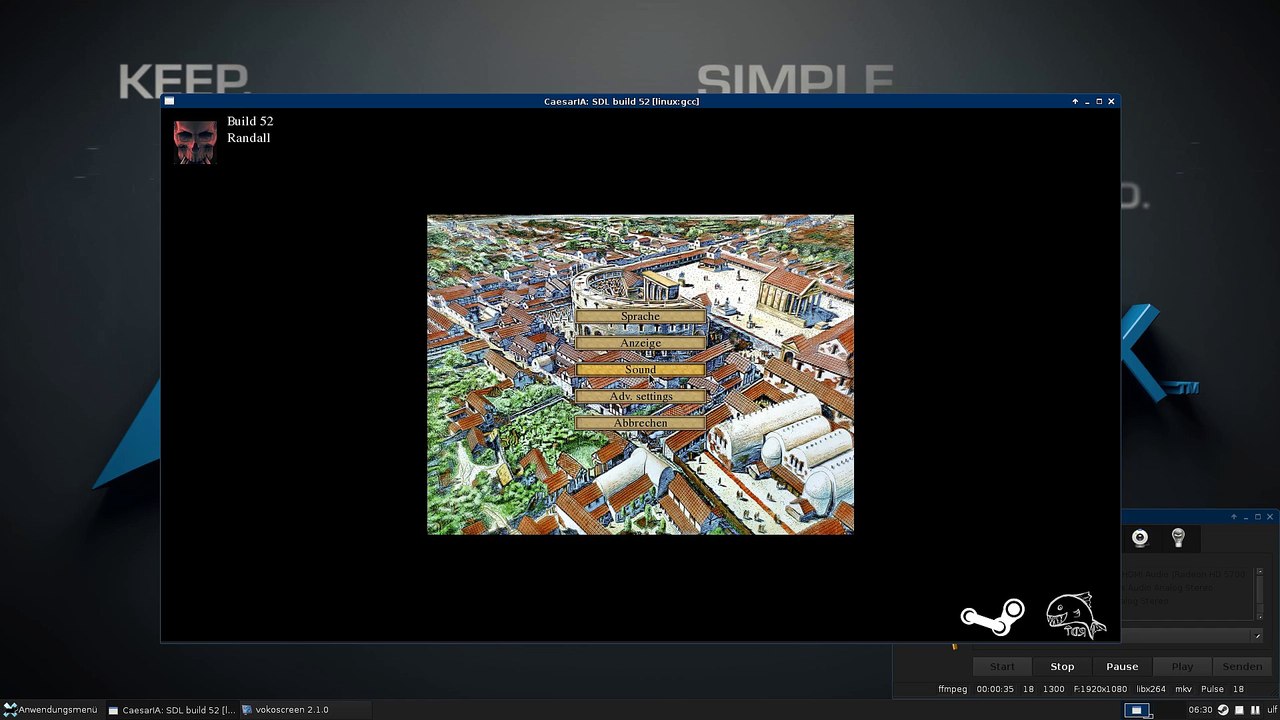 Arch Linux : CaesarIA [Steam native]