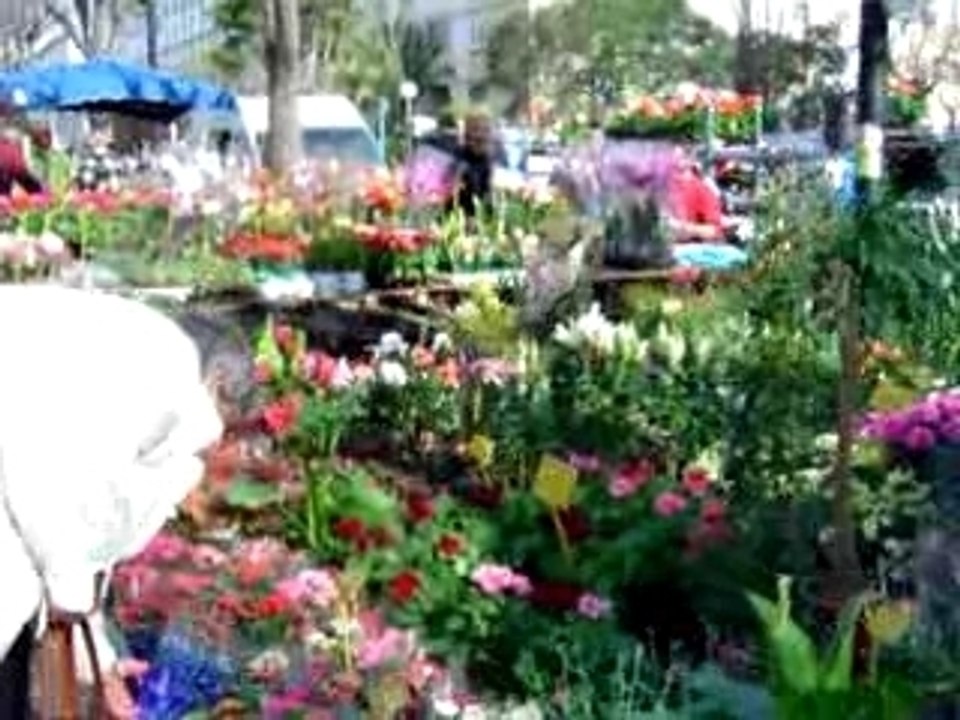 le marché du Bd Michelet