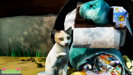 Un Motan Cat Un Pisoi - Cantece Gradinita .ro (HD)