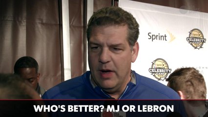 Celebs compare their game to NBA players