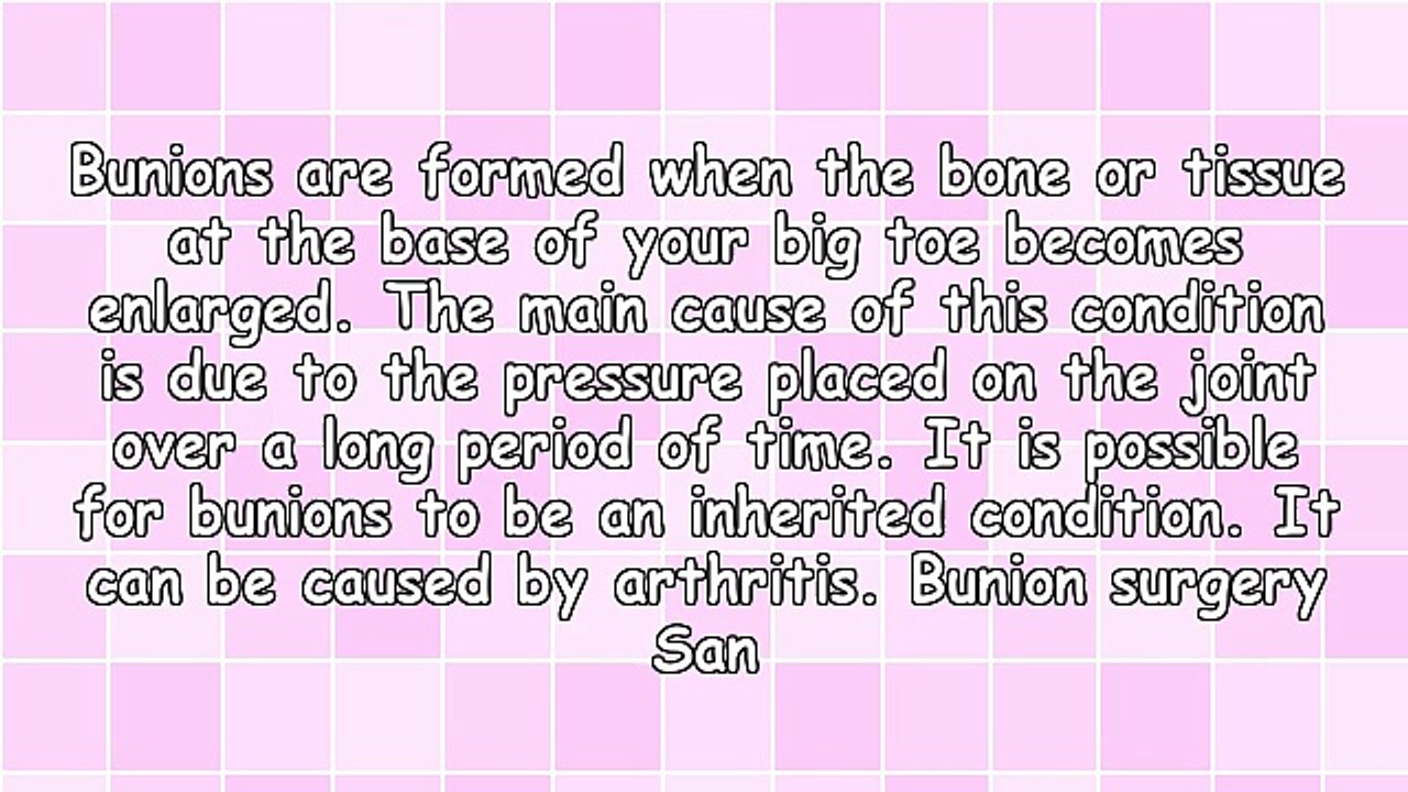 Methods Of Bunion Surgery San Francisco