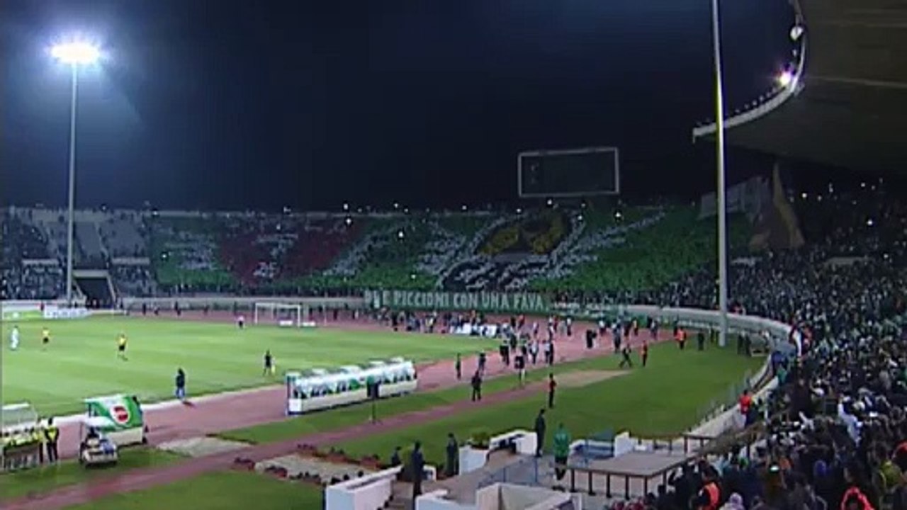 tifo raja contre les diables noirs champions leagues africaines [13-02-2015]‬ - YouTube
