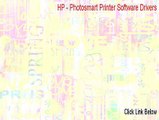 HP - Photosmart Printer Software Drivers Download [Download Here]