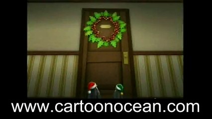 Penguins Try To take Down Santa