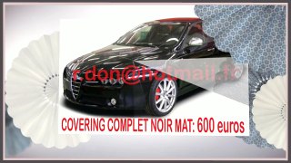 prix covering voiture noir mat, prix covering voiture noir mat,prix total covering noir mat