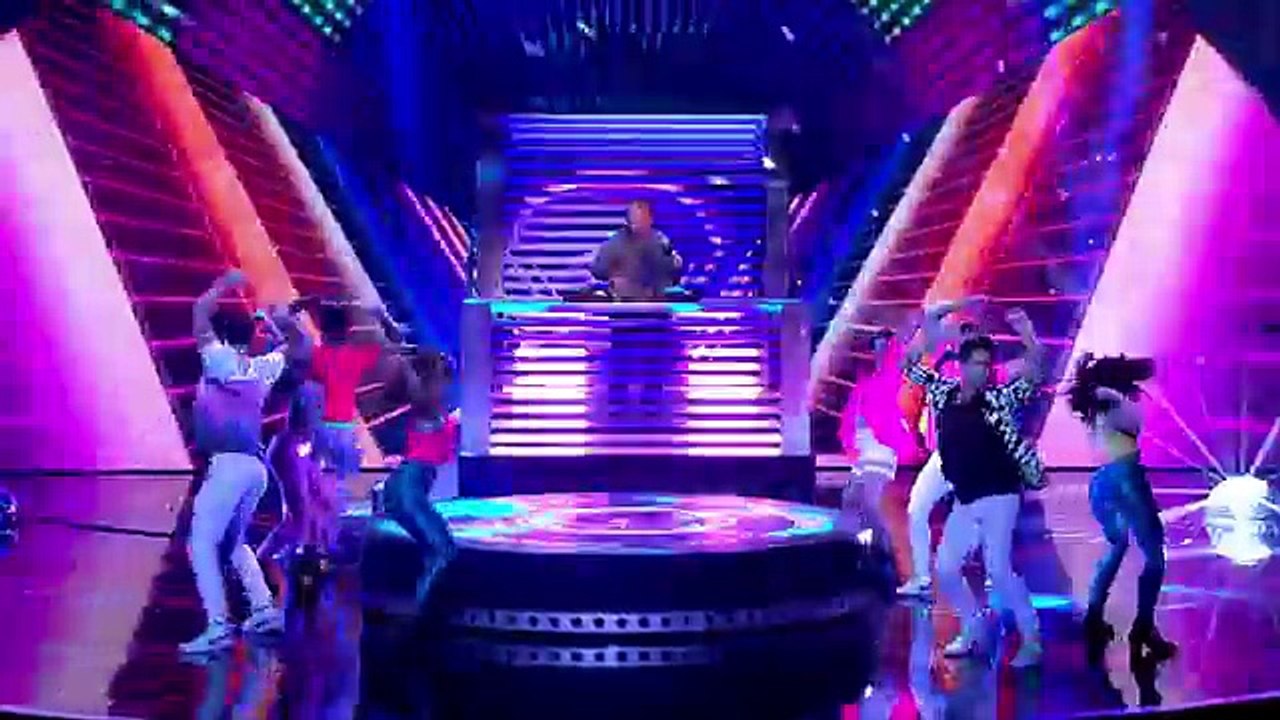 DJ Allan Turner Ward shakes his knees Britains Got Talent 2014