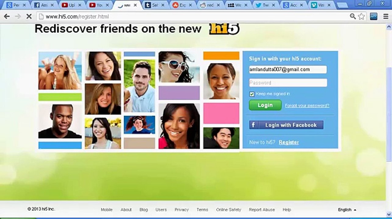 How to Create a Hi5 Account