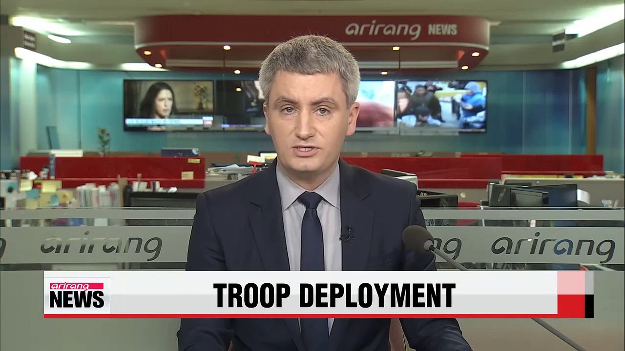 U.S. troops head to Kuwait for possible showdown with Islamic State group