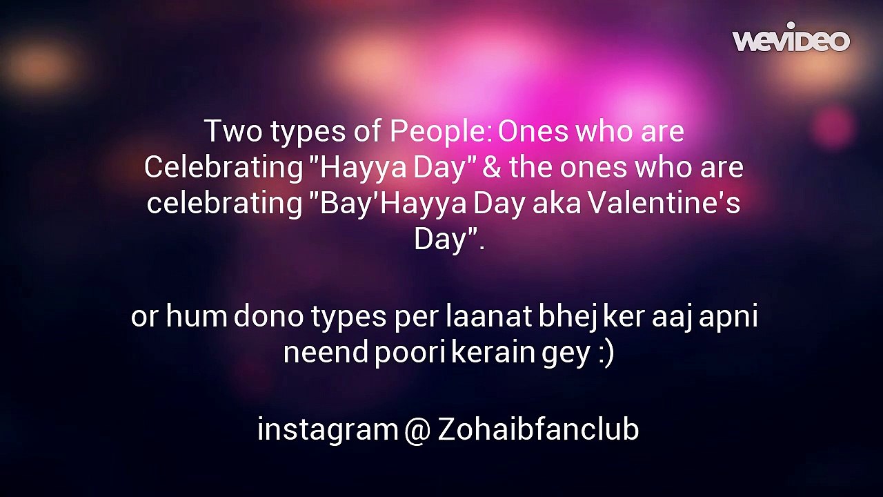 Zohaib's video