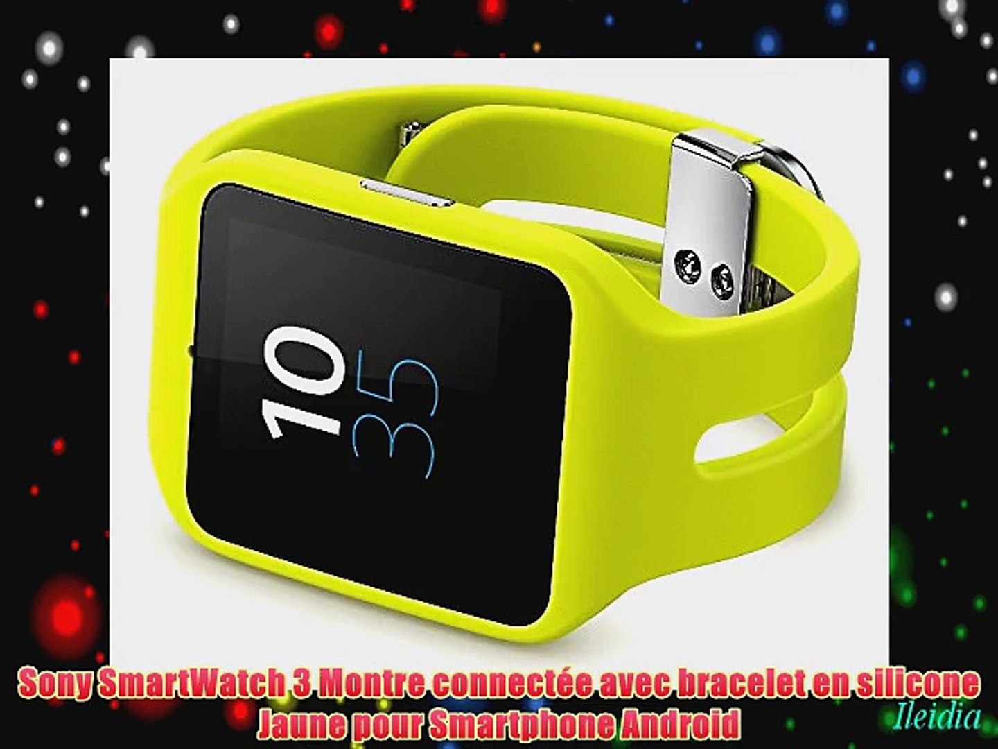 Sony SmartWatch 3 Montre connect?e avec bracelet en silicone Jaune pour  Smartphone Android - Video Dailymotion