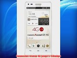 Huawei Ascend G6 Smartphone 4G d?bloqu? 45 pouces Android 4.3 Jelly Bean 8 Go Blanc (Import