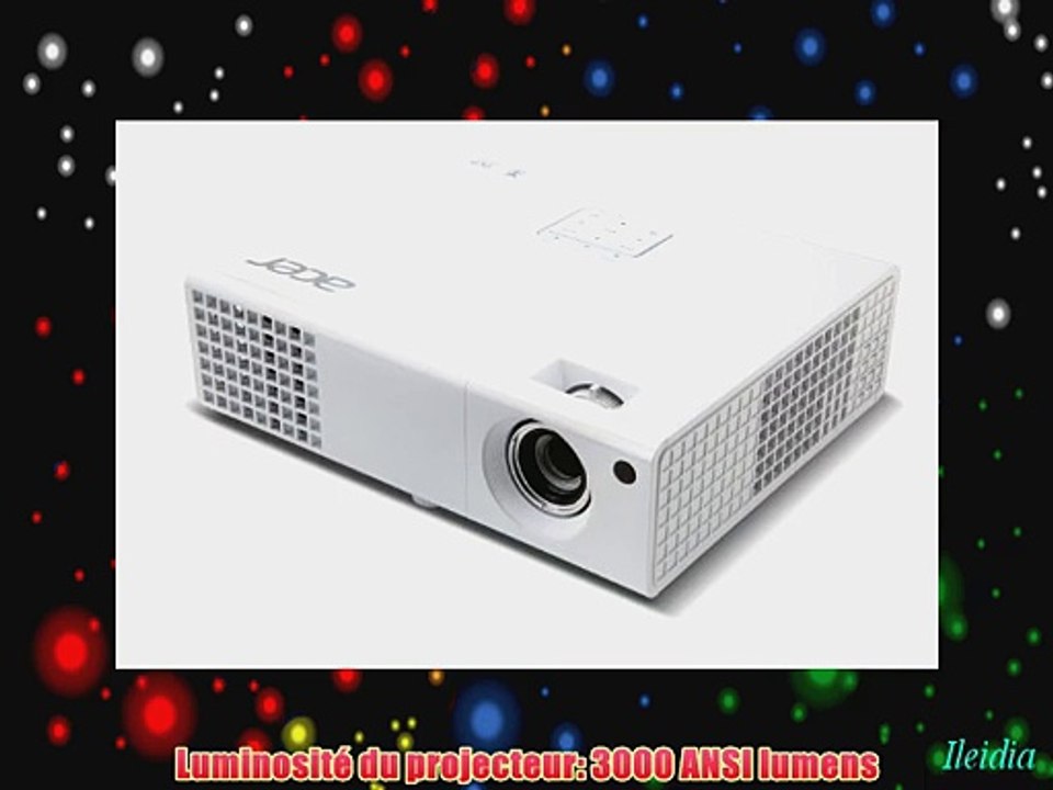 Acer P1173 Vid?oprojecteur MiniUSB B video Dailymotion