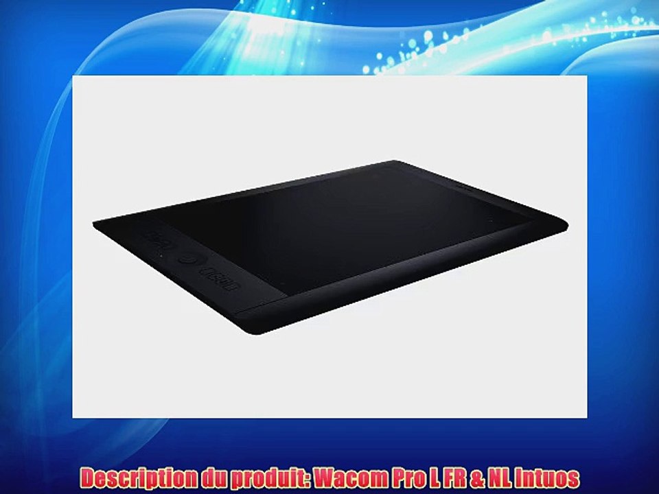 Wacom Intuos Pro Large Tablette graphique USB Noir